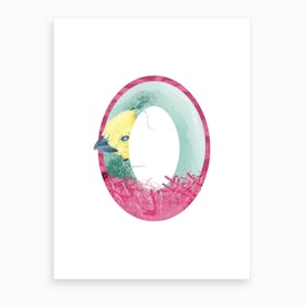 0  Egg  Art Print