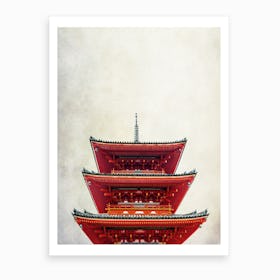 Japanese Shrine Art Print
