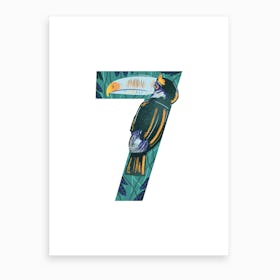 7  Toucan  Art Print