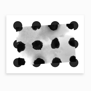 Polka Dots Pattern 02 Art Print