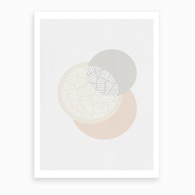 Minimalist Geometric I Art Print