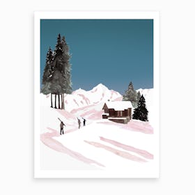 Mountain Love   Hometime Art Print