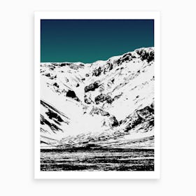 Iceland Mountains II Art Print