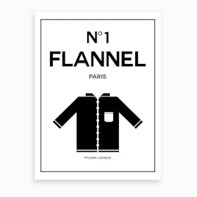 Flannel No1 Art Print
