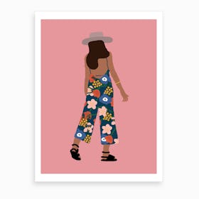 Summer Girl Art Print