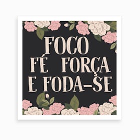 Foco Fe Art Print
