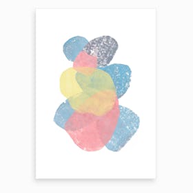 Happy Cairn Art Print