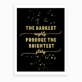 Brightest Stars Art Print