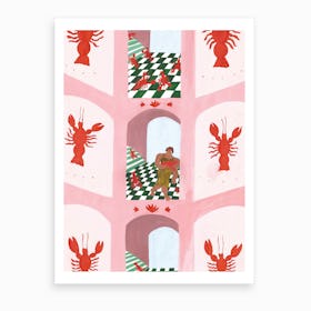 Lobster House Art Print