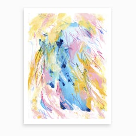 Messy Thoughts Art Print