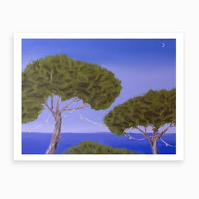 Stone Pines 3 Art Print