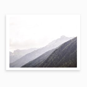 Alp Valley Art Print