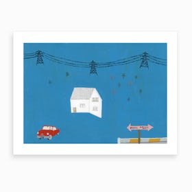 Bears House Art Print