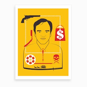 Tarantino Directors Cut Art Print