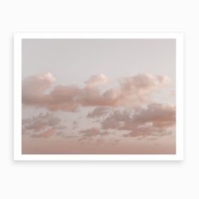 Cotton Clouds I Art Print