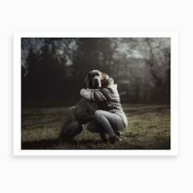 Sit Art Print