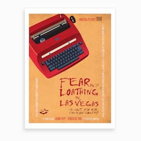 Fear And Loathing In Las Vegas Art Print