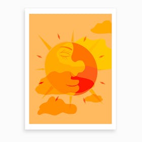 Sun Art Print