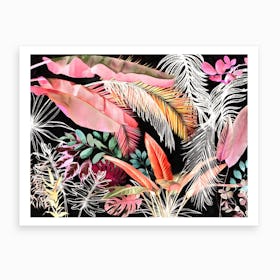 Tropical Foliage 5 Art Print