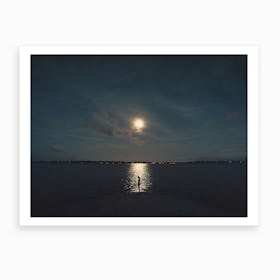 Moon Amour Art Print