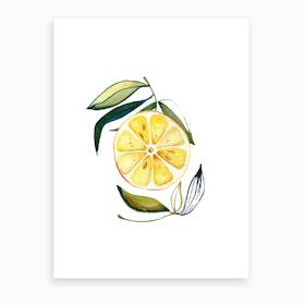 Lemon 2 Art Print