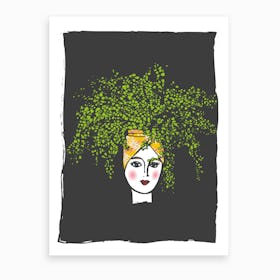 Leafy I Art Print