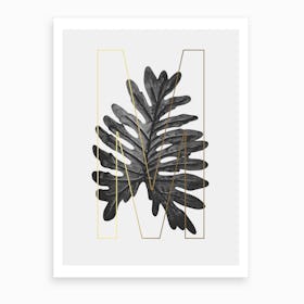 Abc Plant M Art Print
