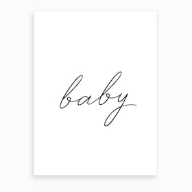 Baby Art Print