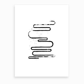 Squiggle Art Print