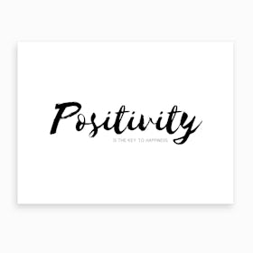 Positivity Art Print