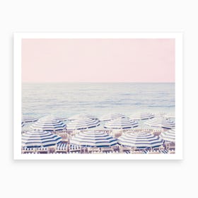 Pink Riviera Art Print
