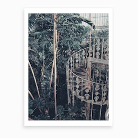 Conservatory Stairs Art Print