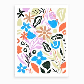 Floral Forest Art Print