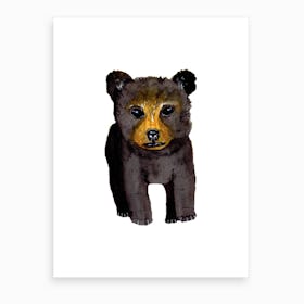 Bear Cub Art Print