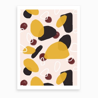 Abstract Fall I Art Print