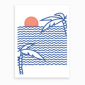 Longing For The Sea Art Print
