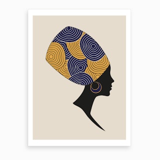 African Woman Art Print