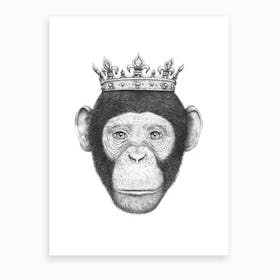 Monkey King  Art Print