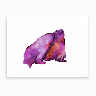 Purple Art Print