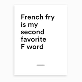 French Fries Art Print