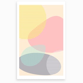 Lost In Shapes Art Print