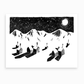 Starry Night Art Print