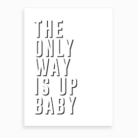 Up Baby Art Print