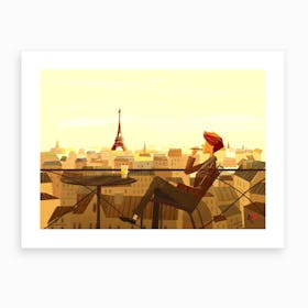 Life In Paris Art Print