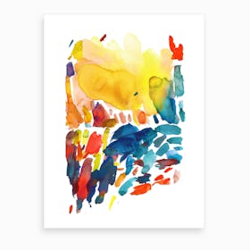 Abstract Watercolor Poster