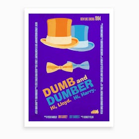 Dumb And Dumber Art Print