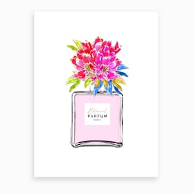 Botanical Parfum Pastel Art Print