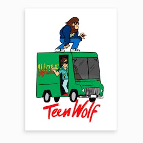 Teen Wolf Art Print