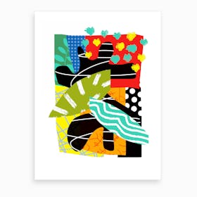 Malibu Polka 4 Art Print