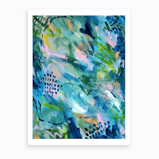 Greenery Clutter 2 Art Print
